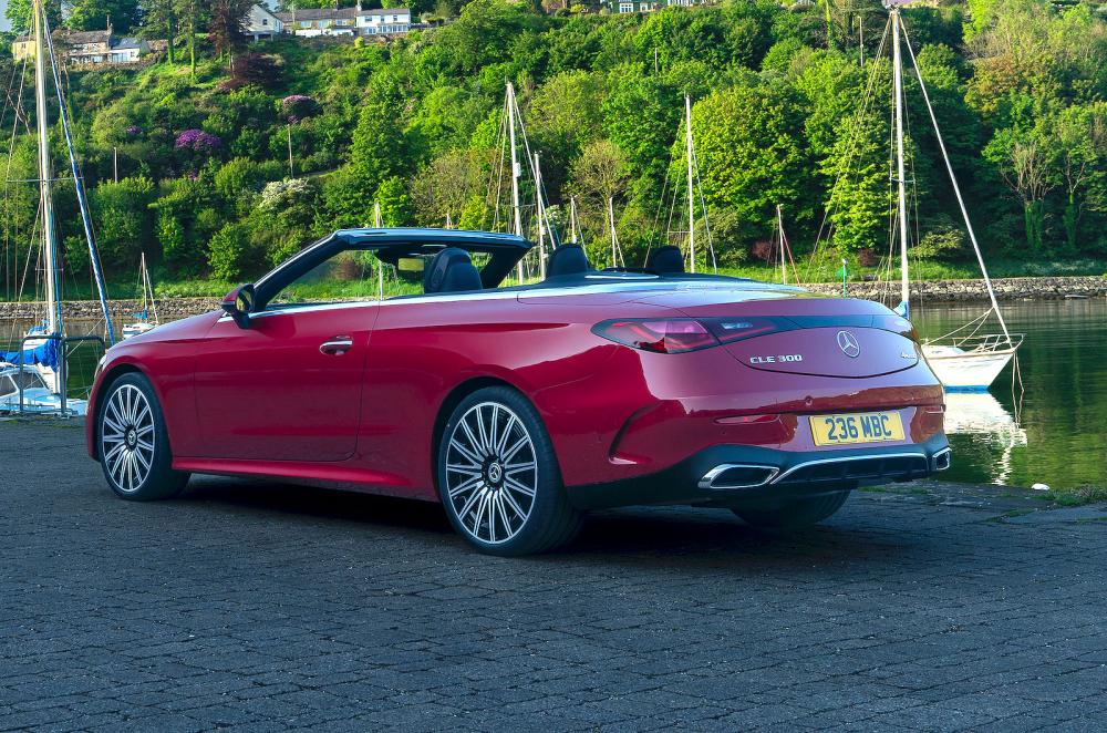 Mercedes CLE Cabriolet rear left static