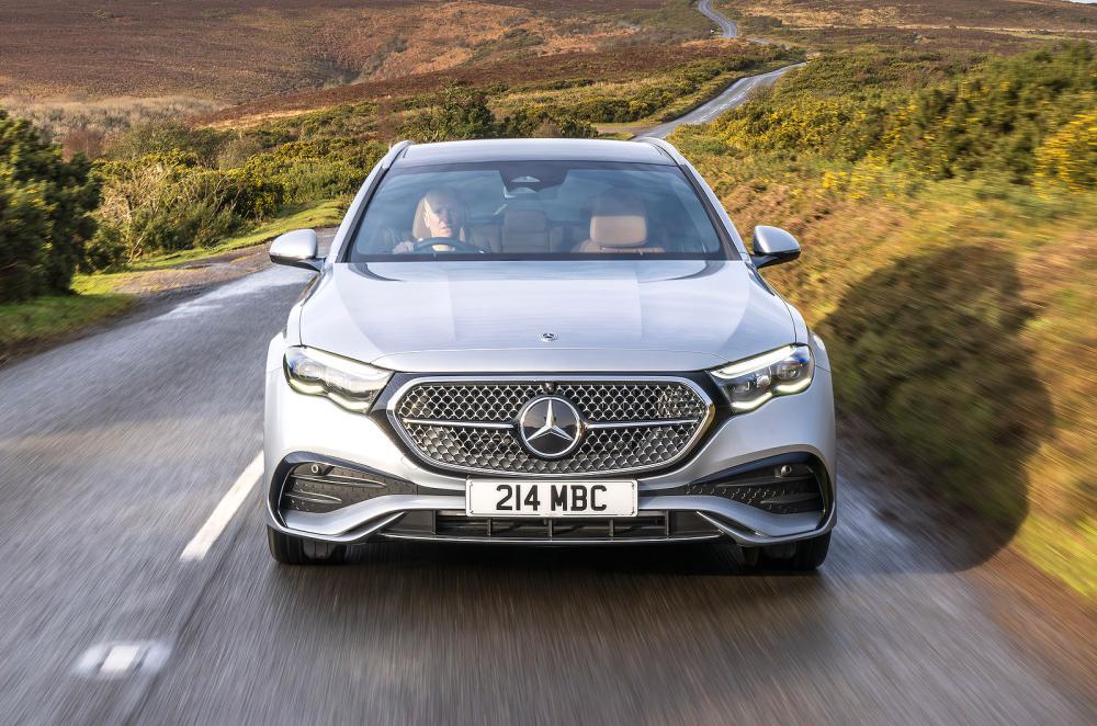 Mercedes E-Class Estate front driving