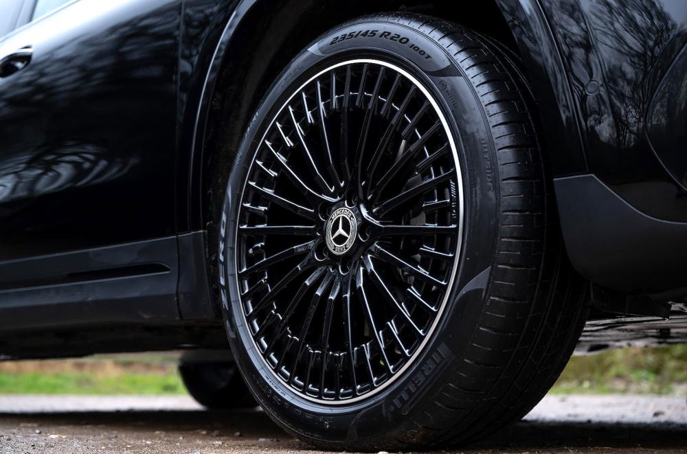 Mercedes EQA alloy wheel detail