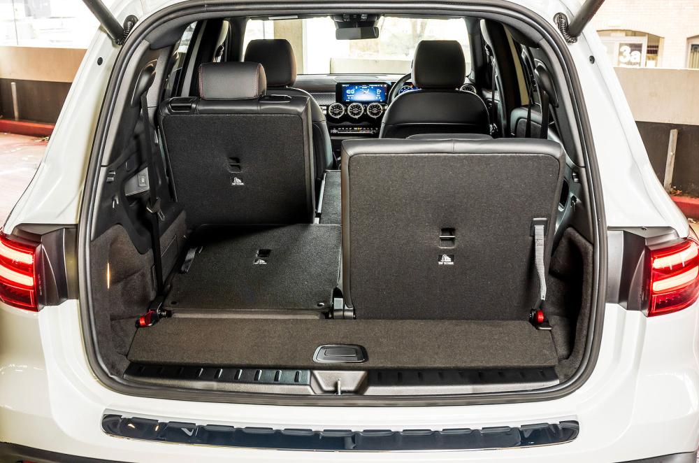 Mercedes EQB boot open