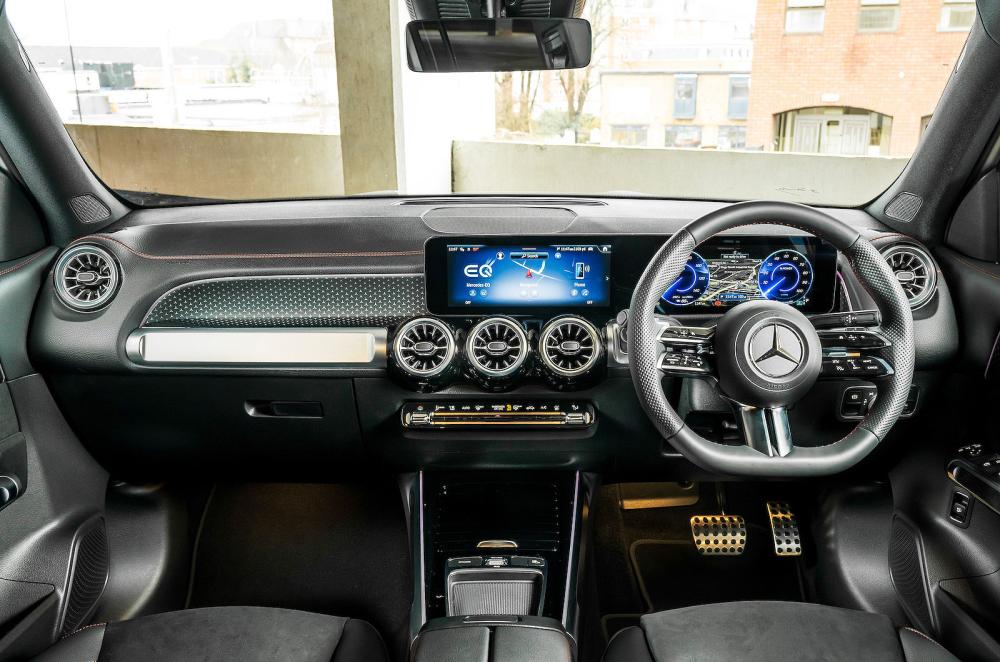 Mercedes EQB interior dashboard