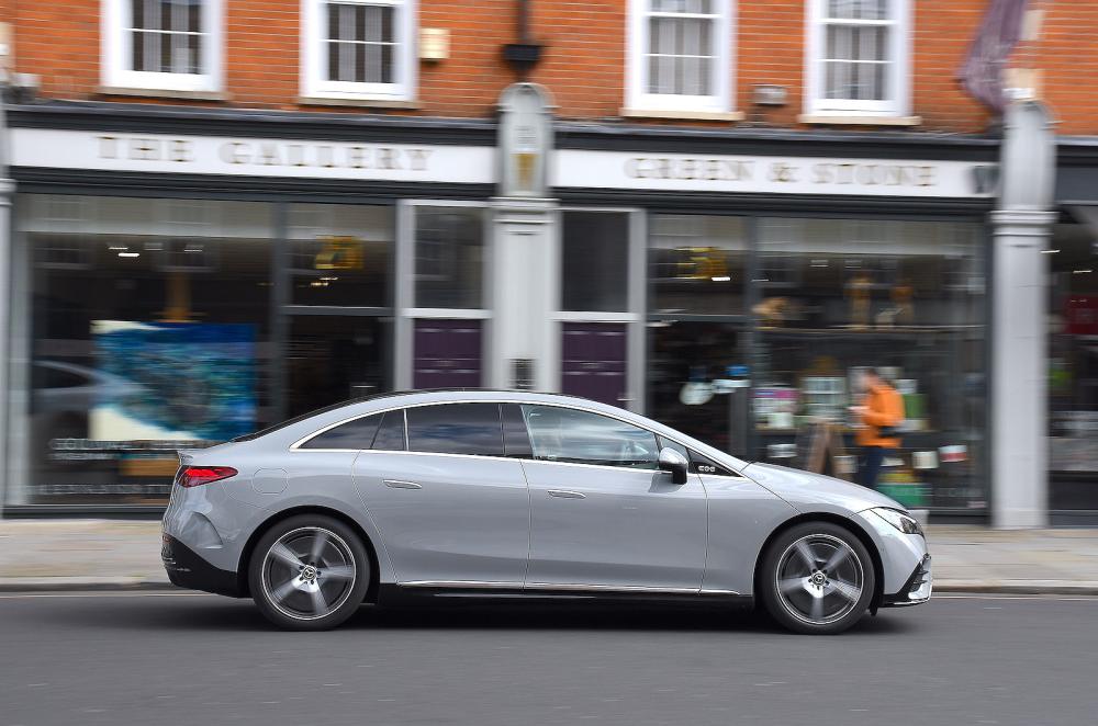 Mercedes EQE right driving