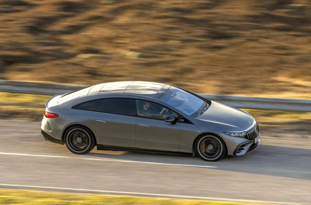 Mercedes EQS right driving