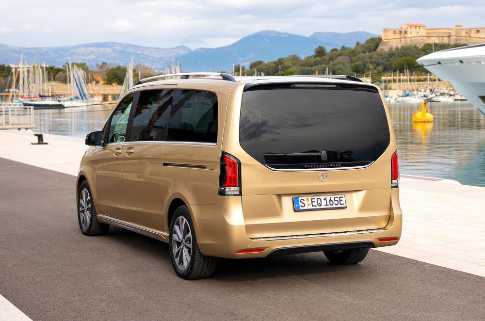 Mercedes EQV rear left static