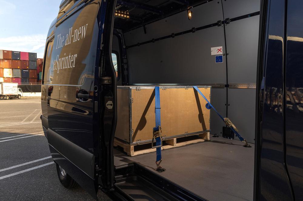 Mercedes eSprinter load bay