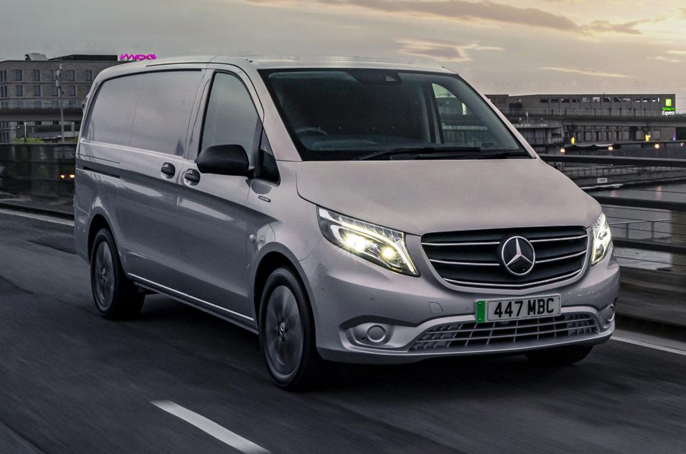 Mercedes eVito driving