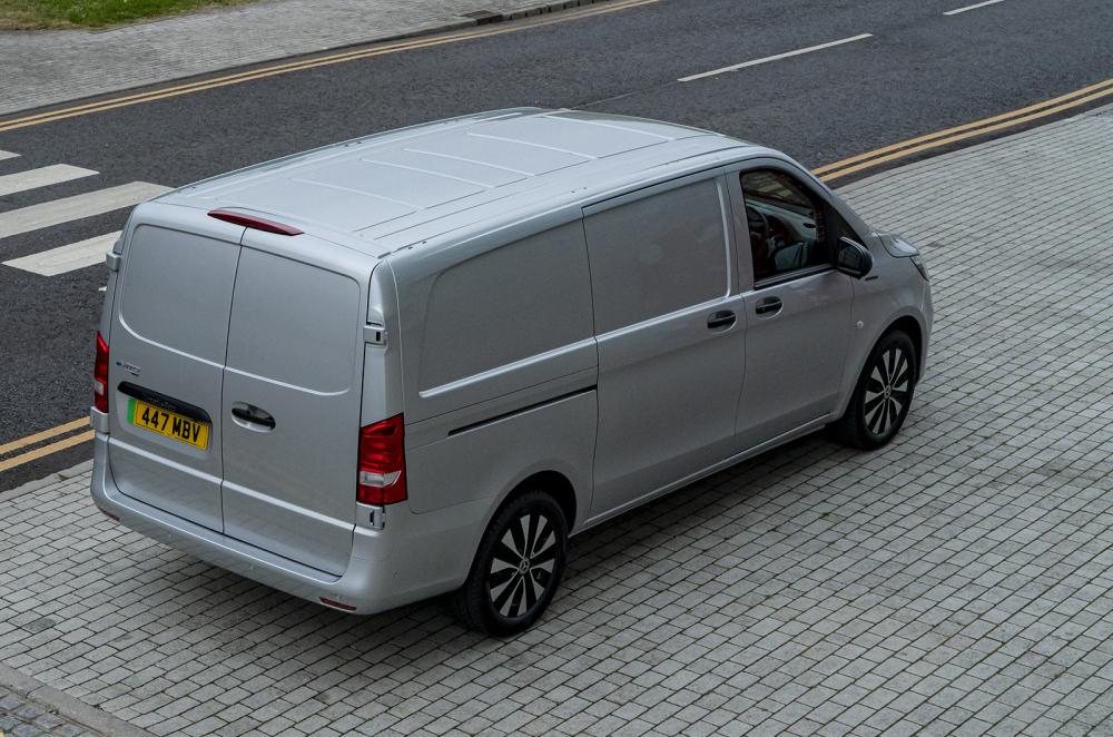 Mercedes eVito static rear right