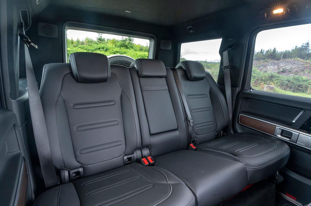 Mercedes G-Class back seats