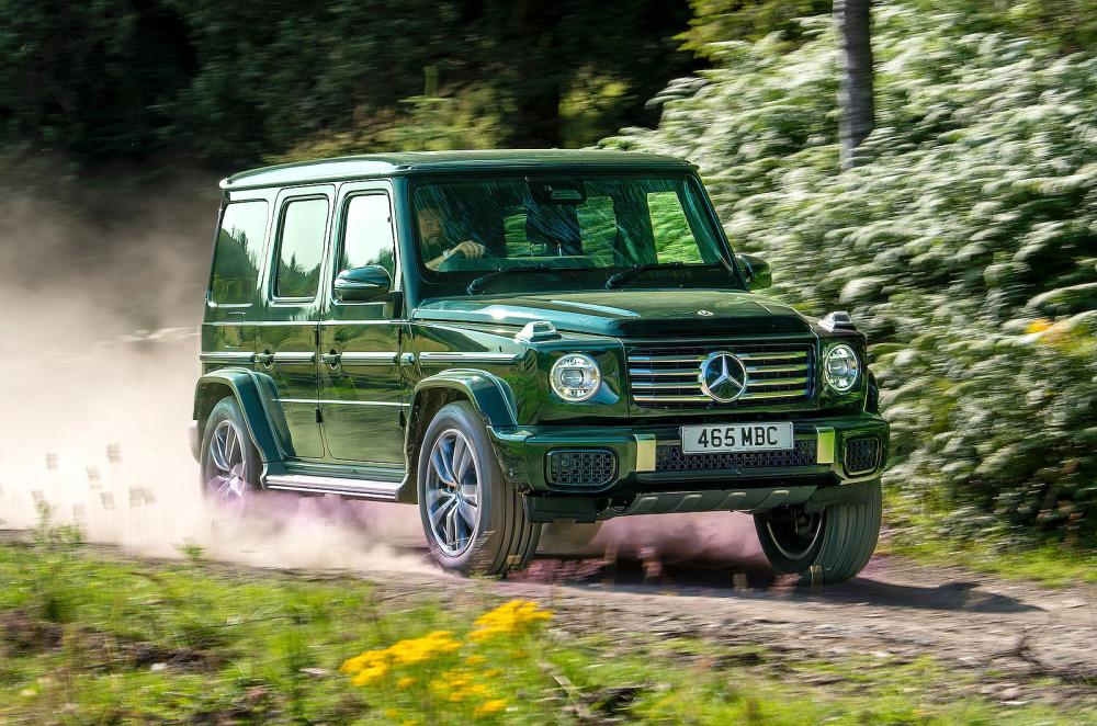 Mercedes G-Class front right driving off road