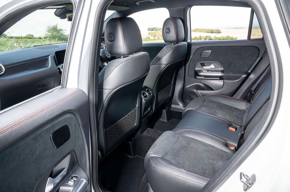 Mercedes GLA interior back seats