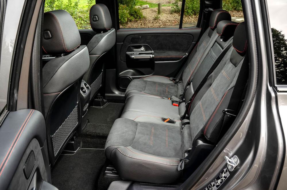 Mercedes GLB interior back seats