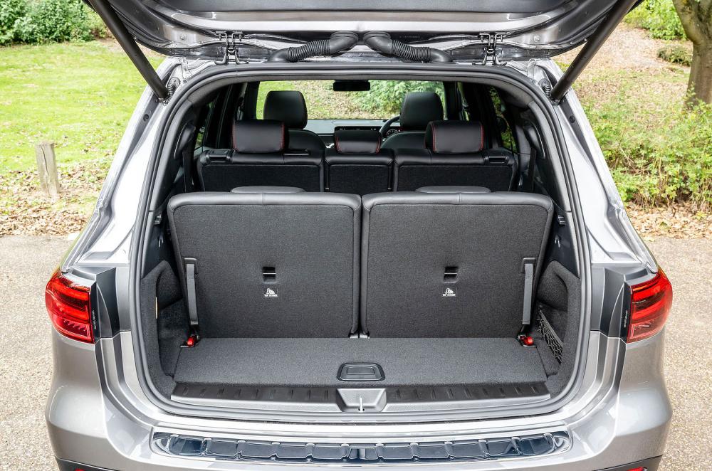 Mercedes GLB boot with seats up