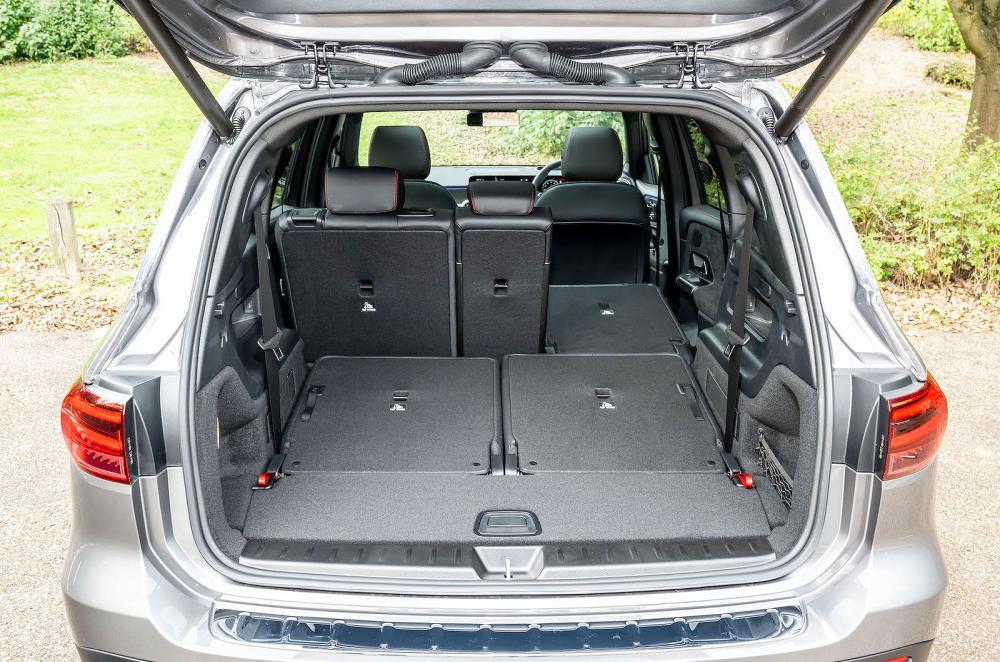 Mercedes GLB boot with seats down