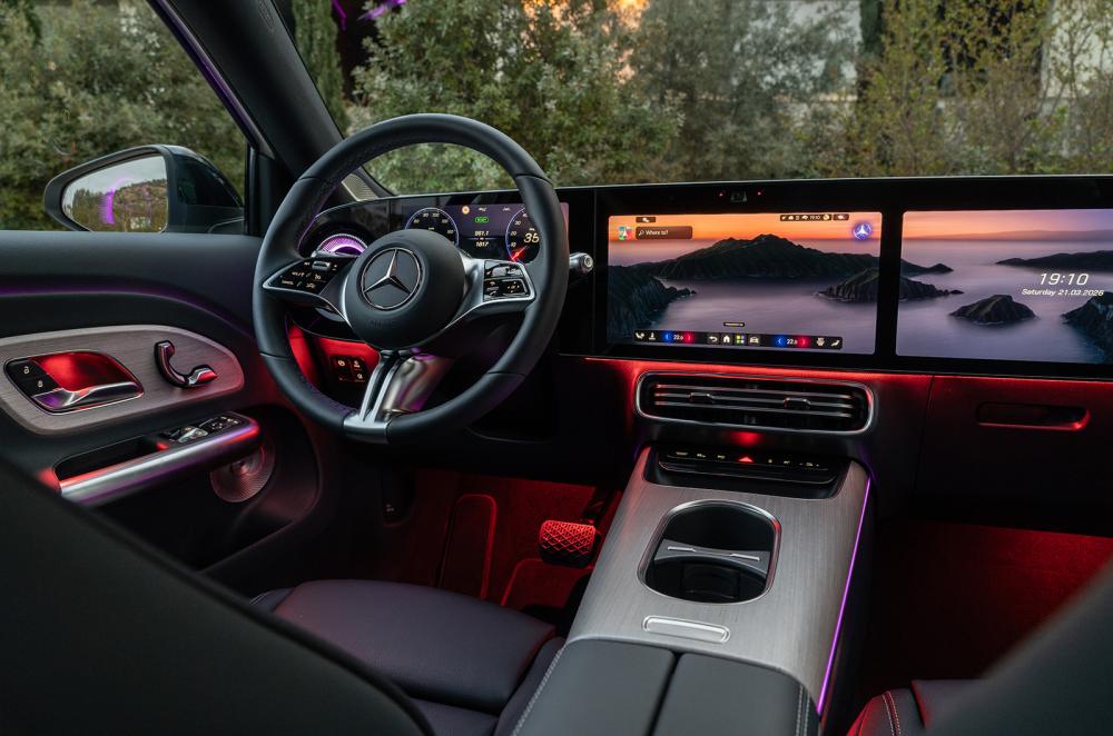 Mercedes GLB dashboard
