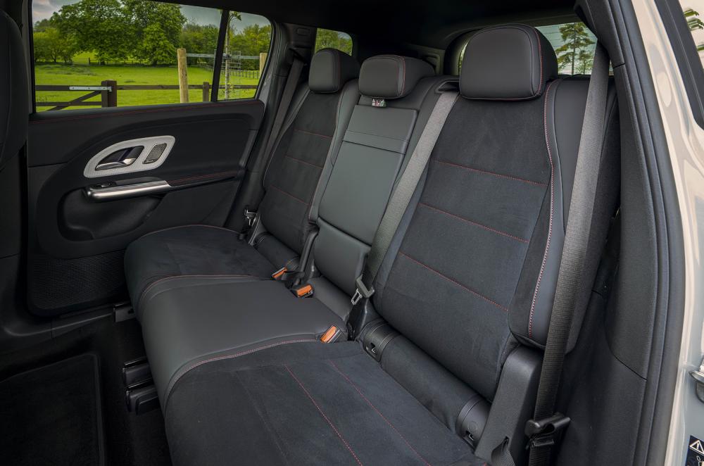 Mercedes GLB rear seats