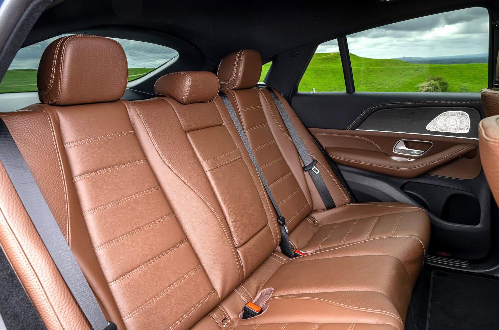 Mercedes GLE Coupé back seats