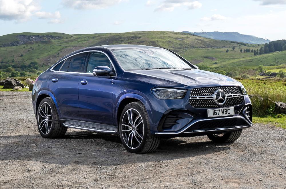 Mercedes GLE Coupé front right static