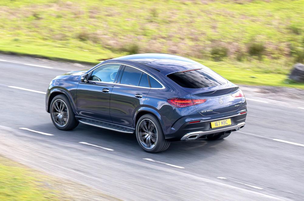 Mercedes GLE Coupé rear left driving