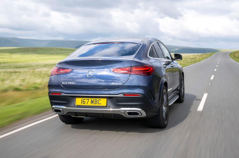 Mercedes GLC Coupé rear right driving