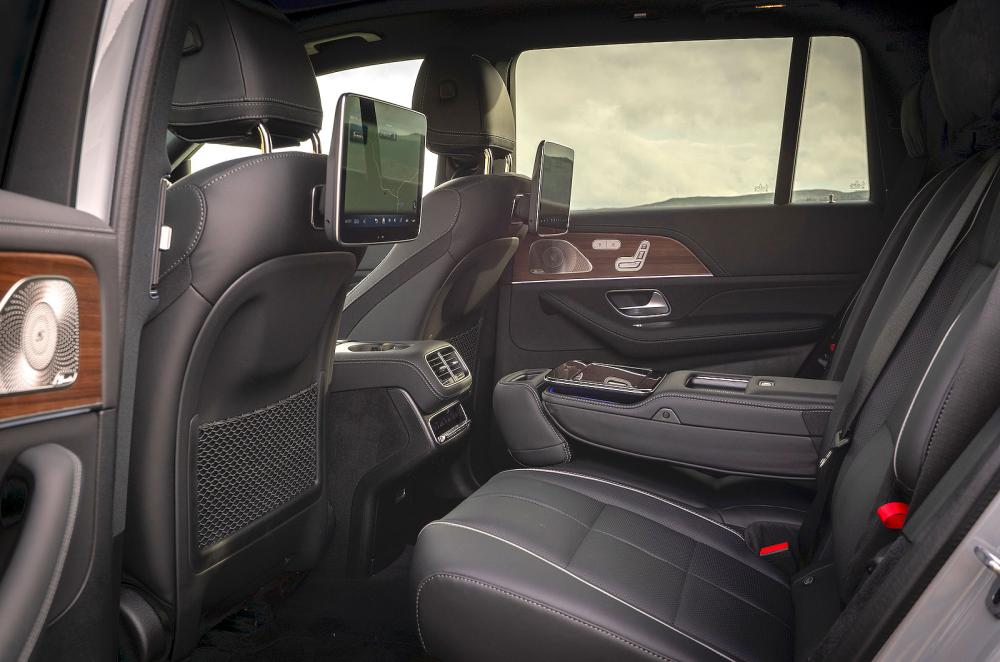 Mercedes GLS interior back seats