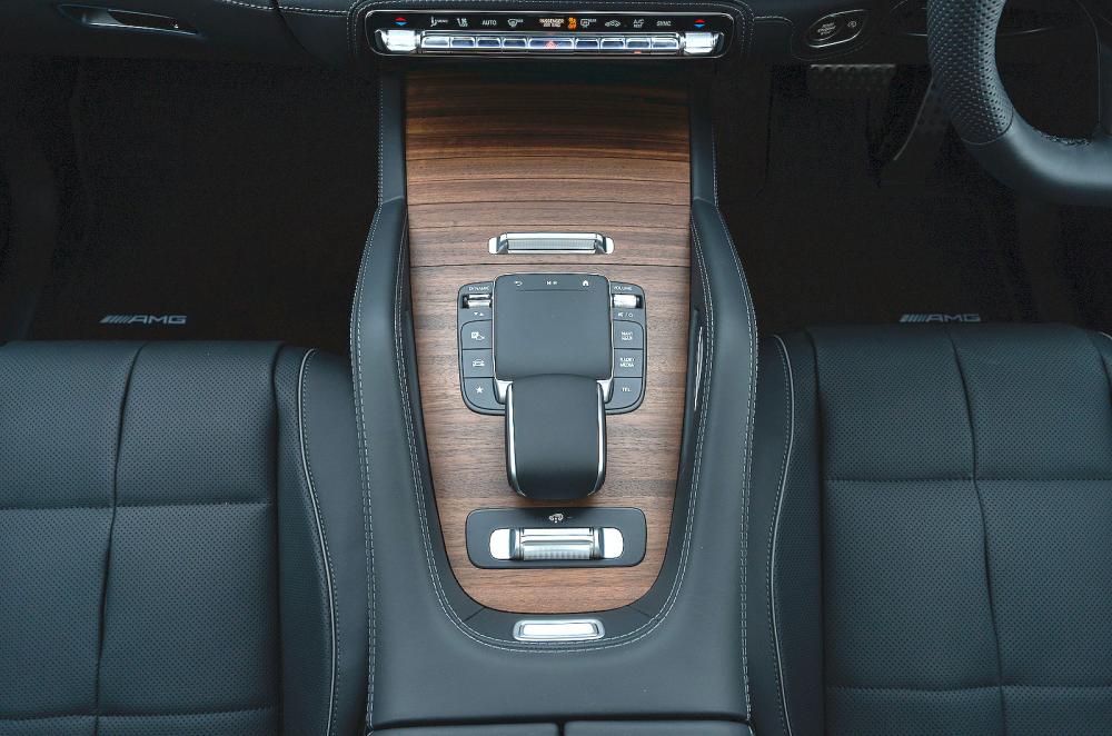 Mercedes GLS interior detail