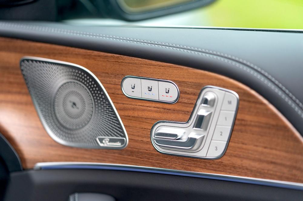 Mercedes GLS interior detail