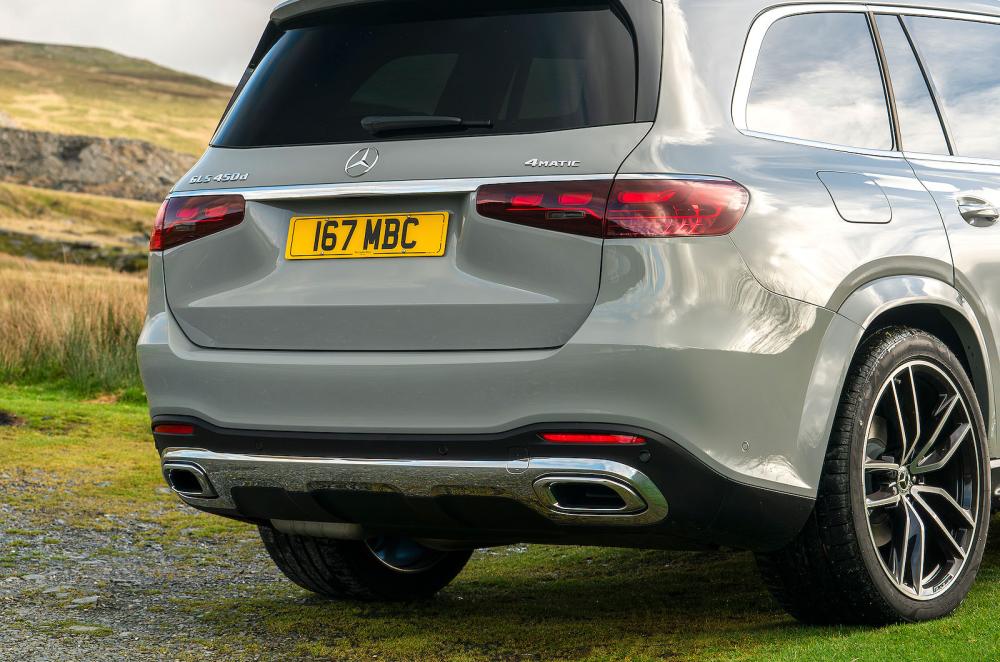 Mercedes GLS rear detail