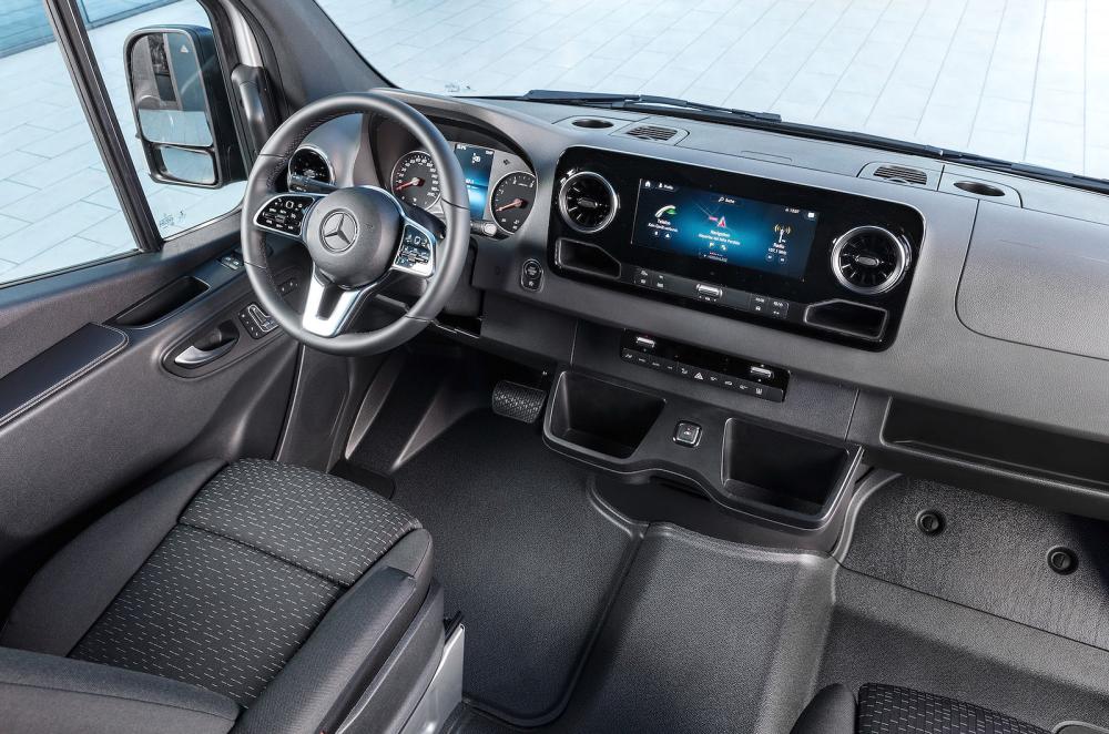 Mercedes Sprinter interior dashboard