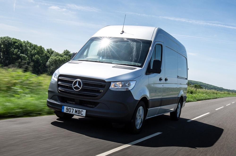 Mercedes Sprinter front left driving
