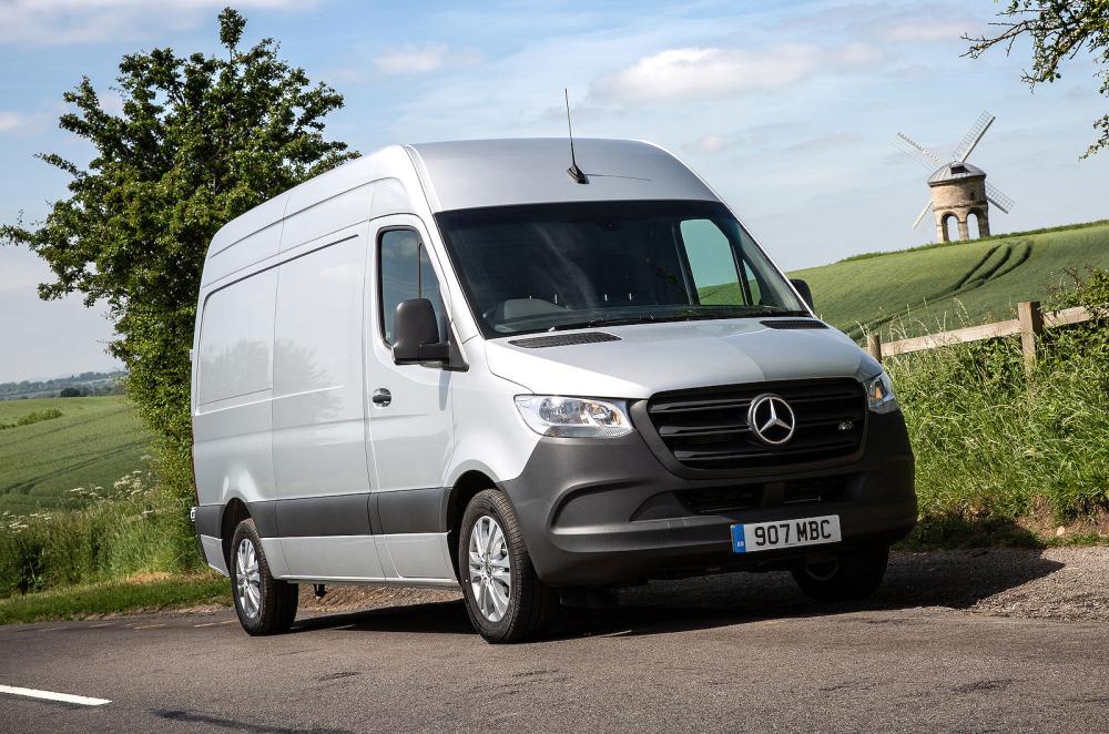 Mercedes Sprinter front right static