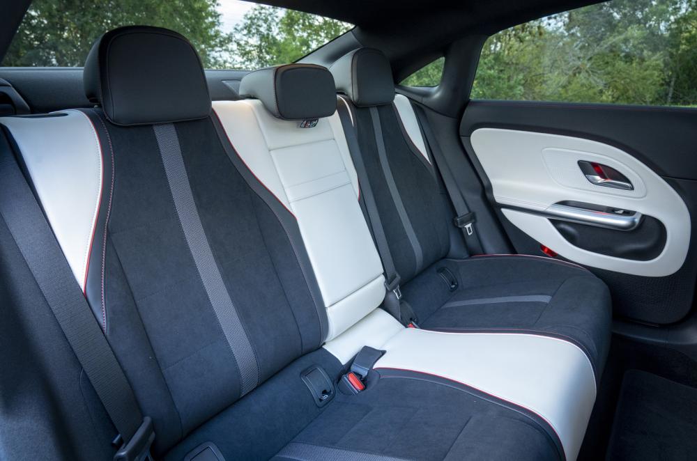 Mercedes CLA rear seats