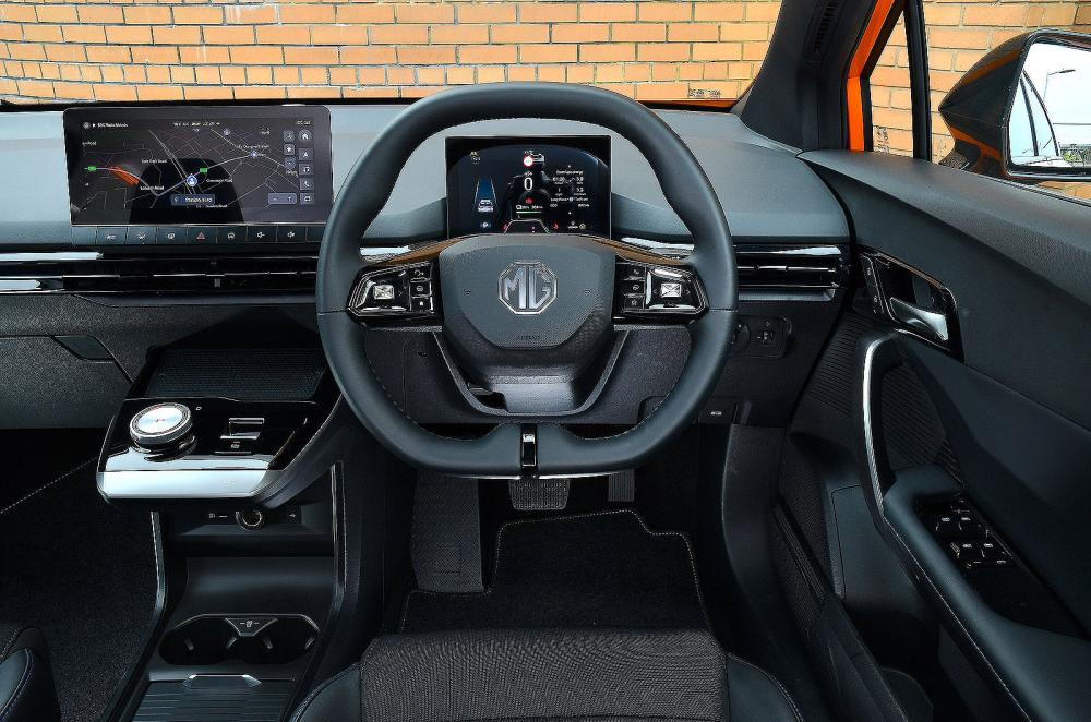 Used MG4 interior dashboard