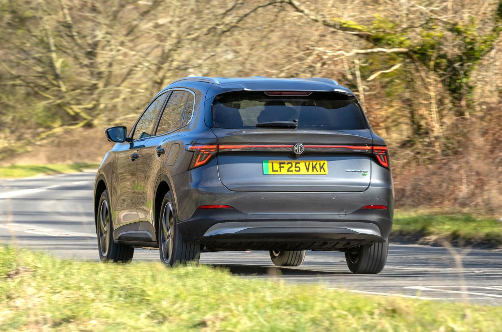 MG S5 rear left driving