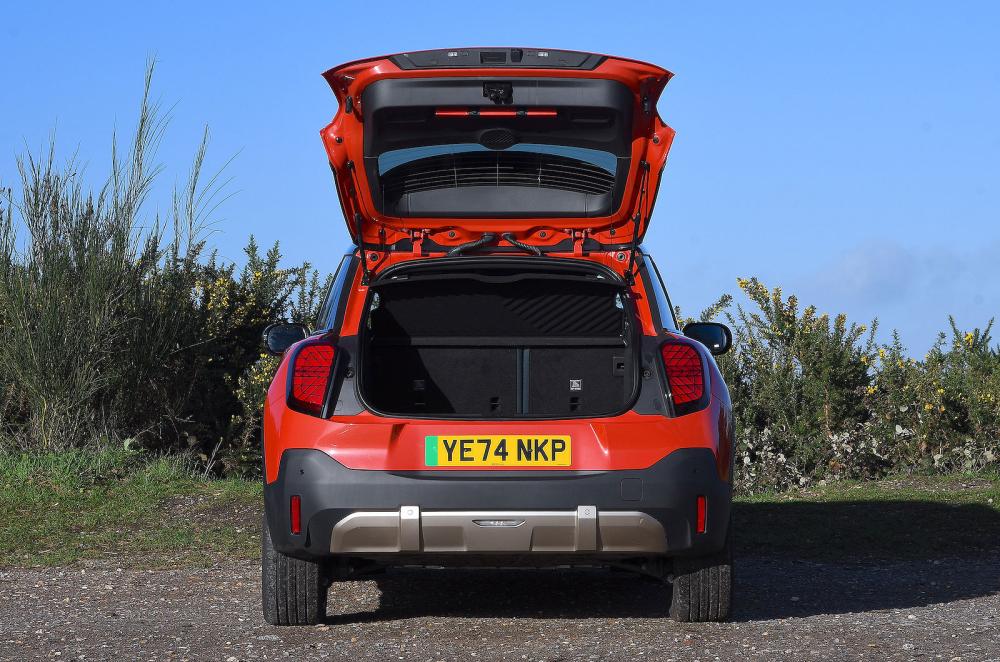 Mini Aceman rear static boot open