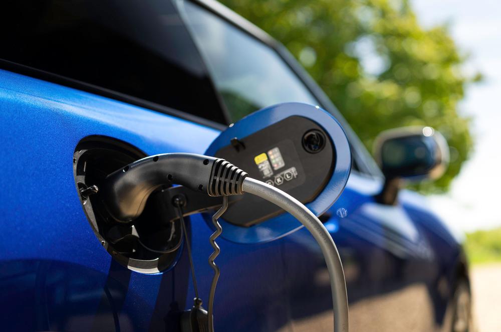 Mini Cooper Electric charging socket