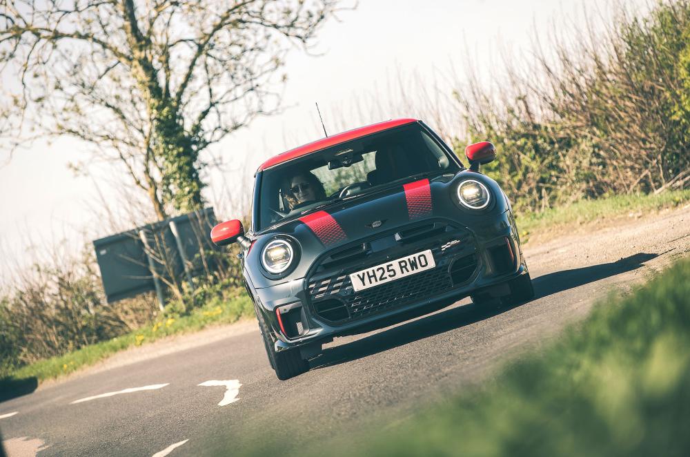 Mini Cooper JCW front cornering
