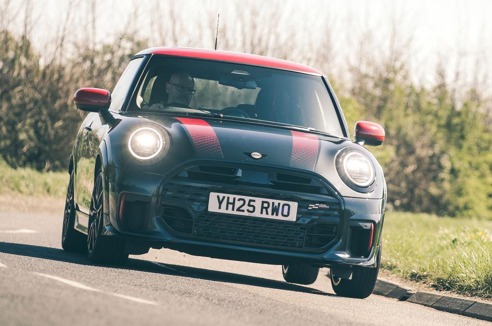 Mini Cooper JCW front driving