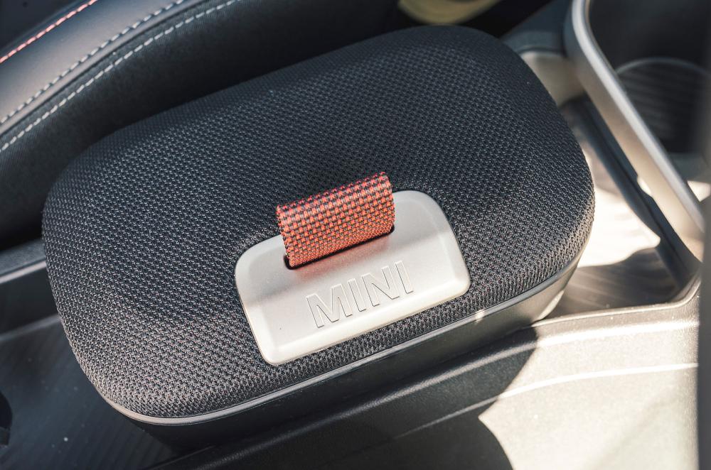 Mini Cooper JCW interior detail