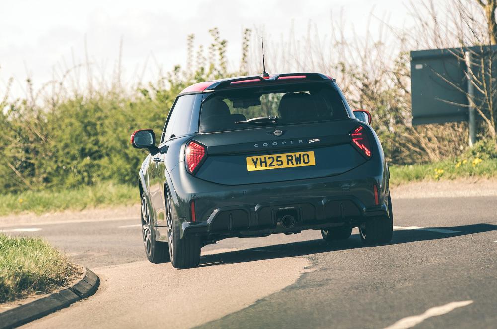 Mini Cooper JCW rear cornering