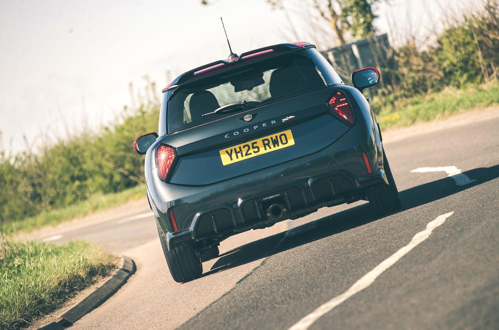 Mini Cooper JCW rear cornering