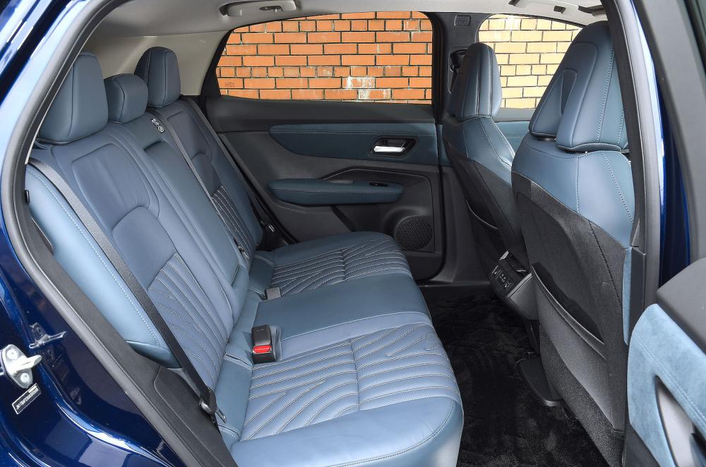 Nissan Ariya interior back seats