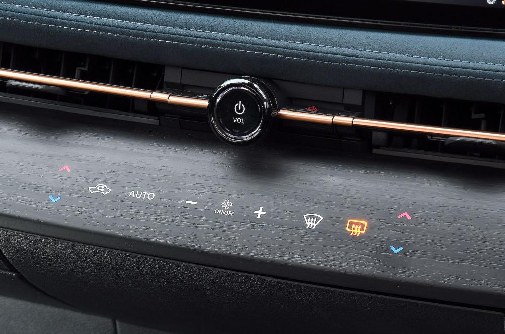 Nissan Ariya interior detail