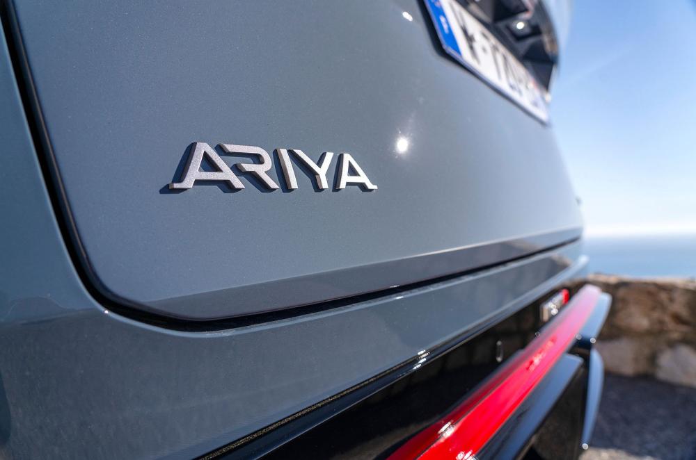 Nissan Ariya Nismo rear badge