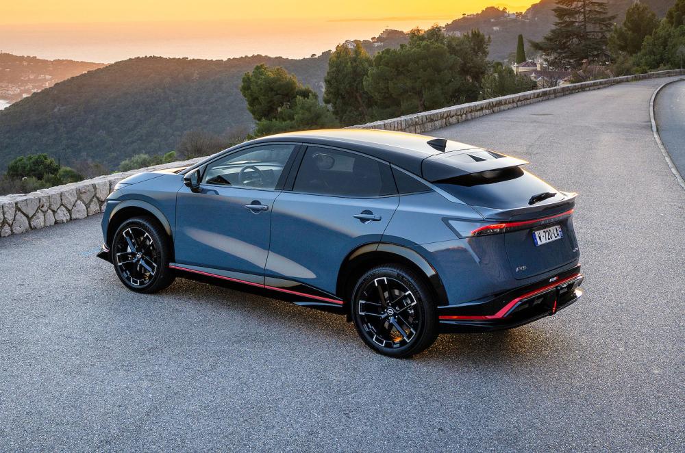 Nissan Ariya Nismo rear left static