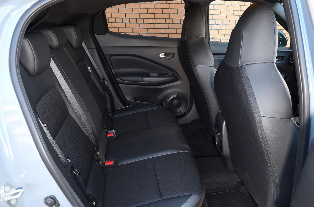 Nissan Juke back seats