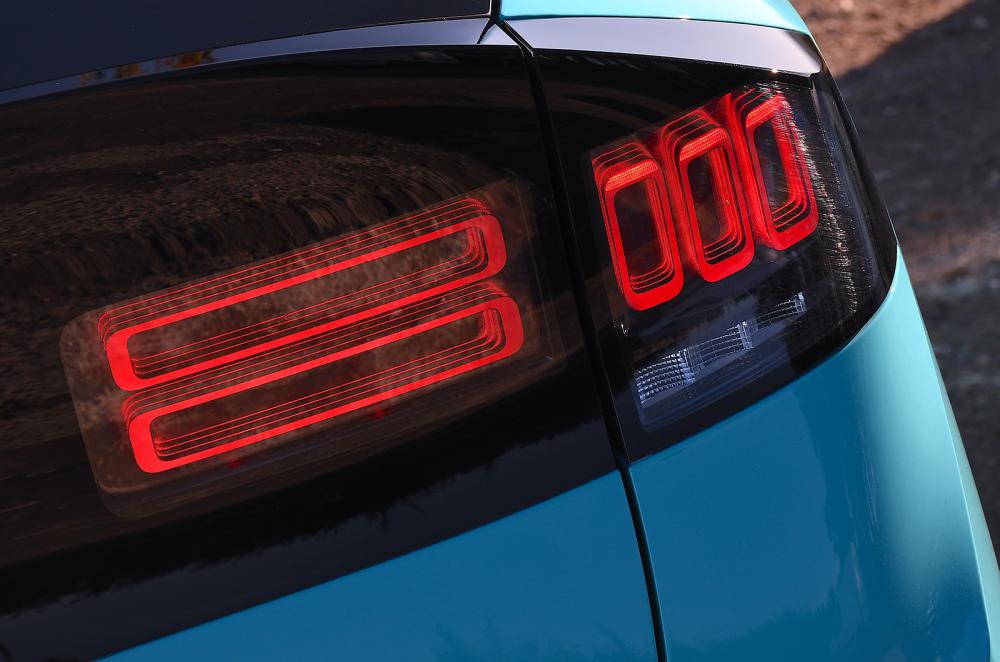 Nissan Leaf rear light detail