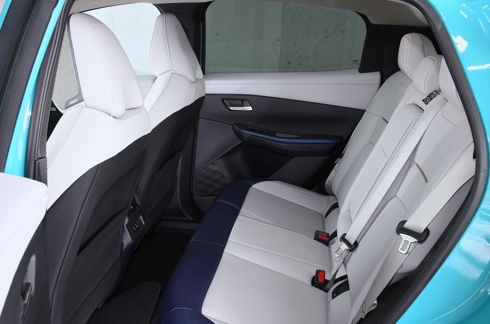 Nissan Leaf rear seats