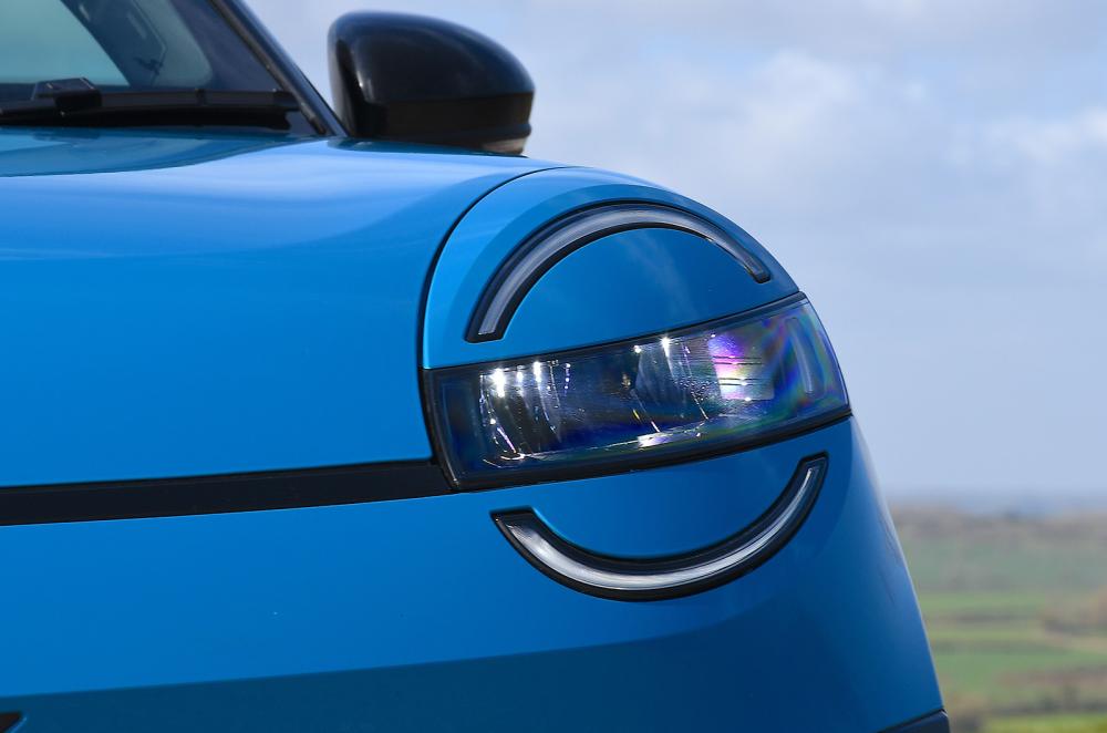 Nissan Micra headlight detail