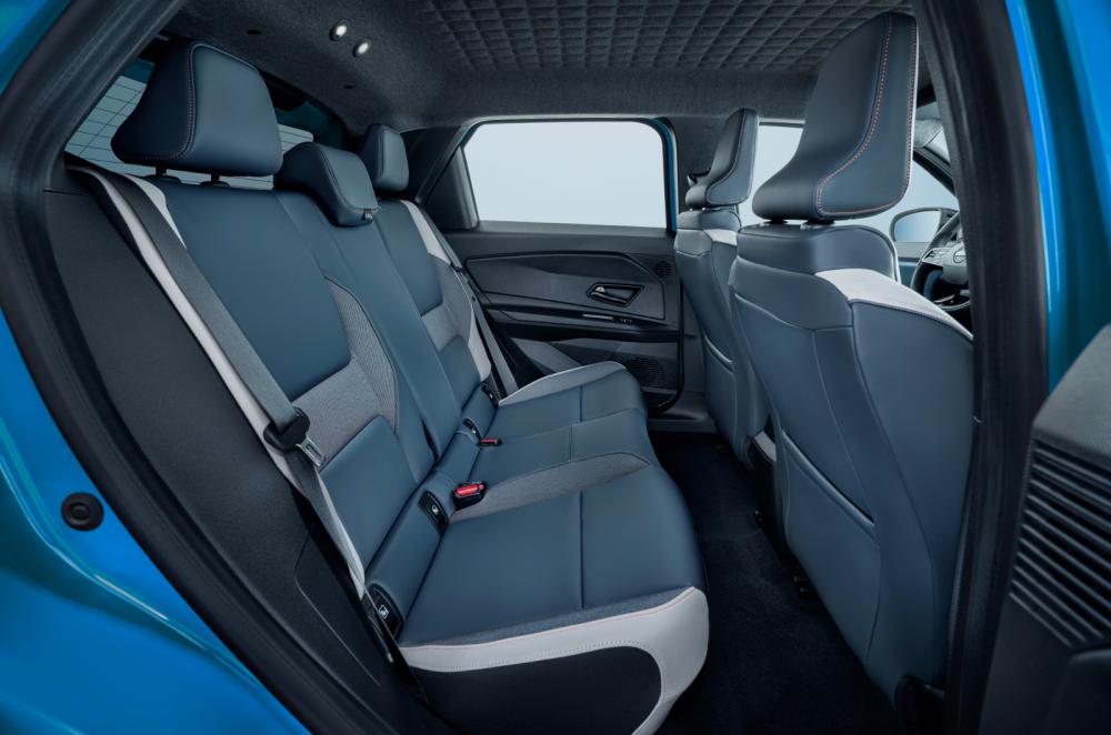 Nissan Micra rear seats