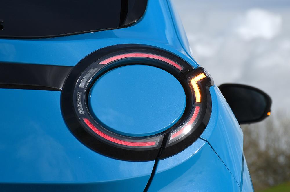 Nissan Micra rear light detail